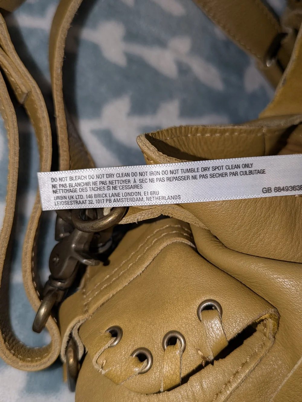 We The Free Leather Saddle Bag